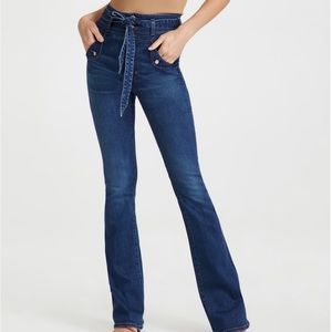 Veronica Beard GISELLE SKINNY-FLARE JEAN
